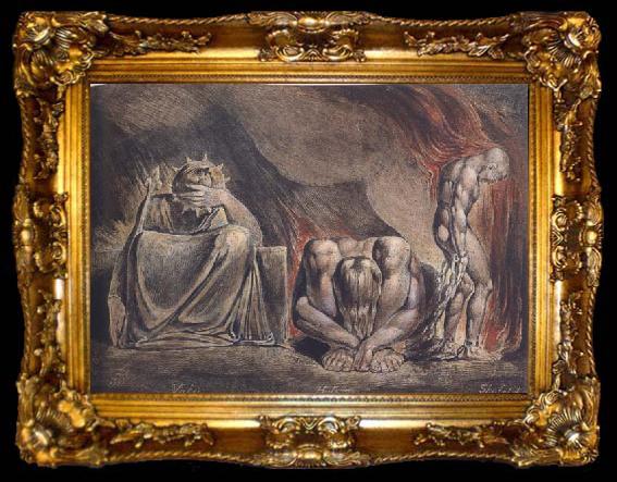framed  William Blake Jerusalem Plate 51(mk47), ta009-2